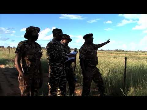 Kgalagadi Transfrontier Park fence in a dilapidated state - NBC