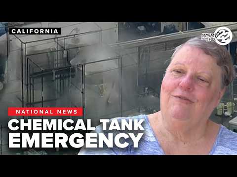 California chemical tank emergency led to thousands needing to evacuate their homes
