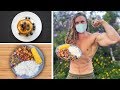 WHAT I ATE TODAY | VEGAN IN QUARANTINE 😷 (Home Workouts & Protein)