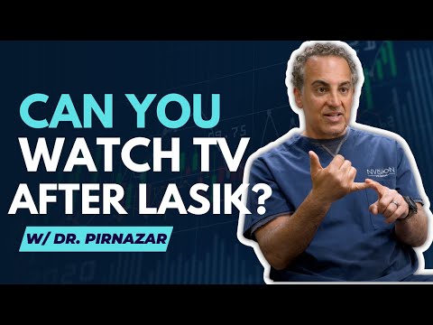 Can You watch TV after LASIK?