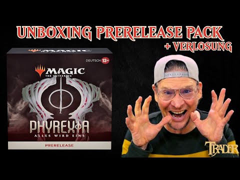 MTG Phyrexia all will be one Opening Prerelease Pack & Deckbau deutsch Magic the Gathering Unboxing