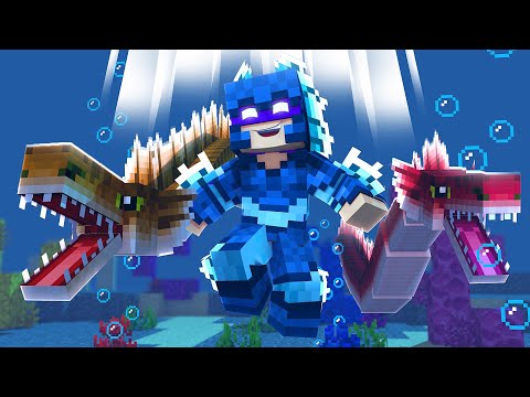 Minecraft: ARMADURA DE SERPENTE DO MAR!! #17 - DRAGÕES ‹ DONAT3LO ›