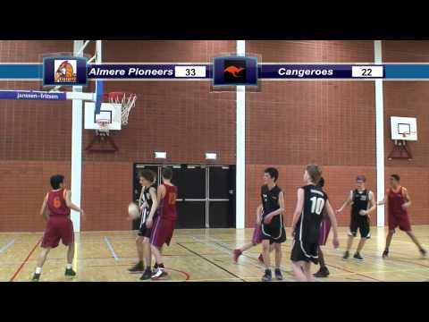 Almere Pioneers JU16-2 vs Cangeroes JU16-2