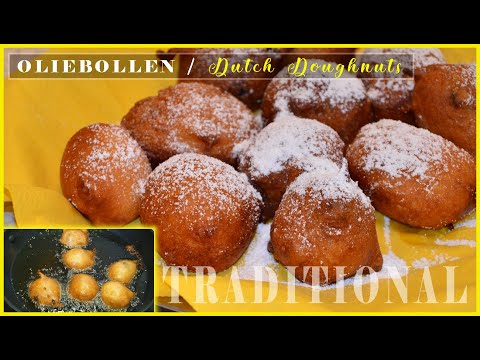 Dutch Oliebollen Recipe | How To Make Dutch Doughnuts | Super Marie