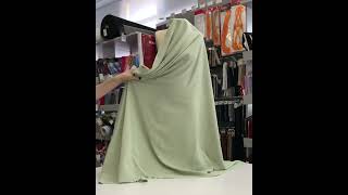 8065-10 Искусственный шёлк матовый цвет Оливковый 130 гр/м2, 150 см на YouTube