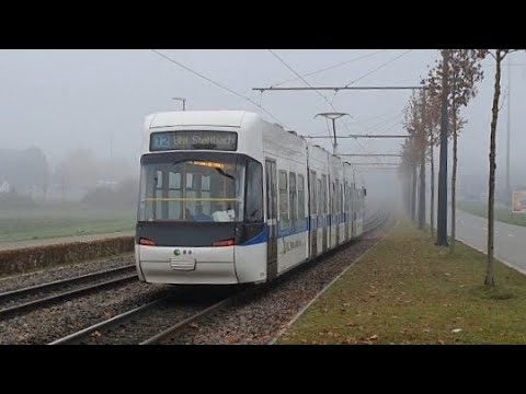 VBZ VBG Cobra Tram abfahrt in Zürich Fernsehstudio