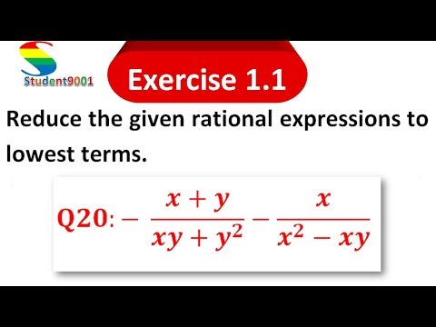 10th General Math Exercise 1.1 Question 20