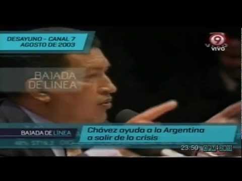 Bajada de Línea ..."Homenaje a Chávez" -parte 4/ 4 programa del 10-3-2013-