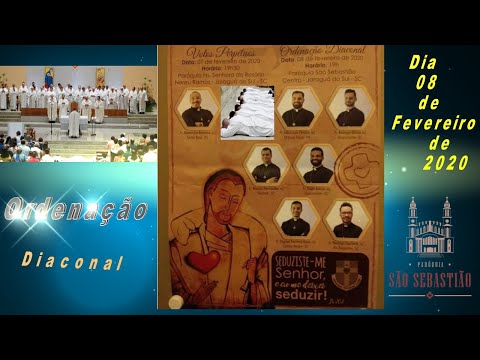Ordenação Diaconal Dia 08 02 2020 Matriz São Sebastião