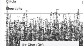Glitchr: The social breakdown performance teaser