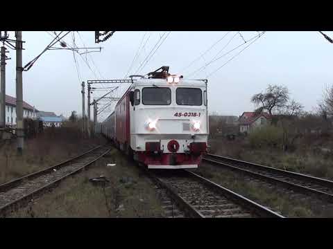 Siemens 318 pleaca din Suceava Nord cu IR12652 - 17.11.2017