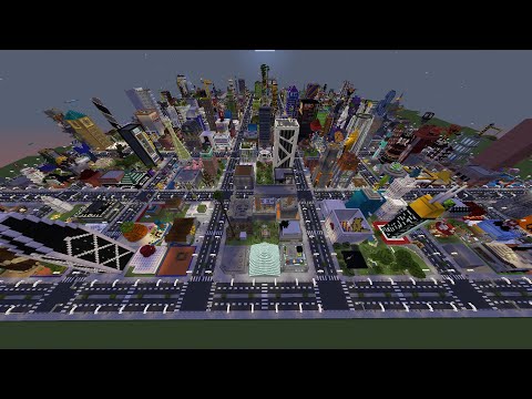 I Gave 300 Minecraft Players One Plot Each to Build A City