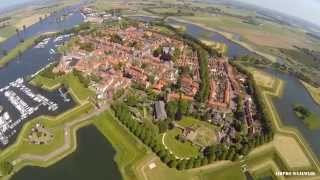 Heusden vesting vanuit de lucht