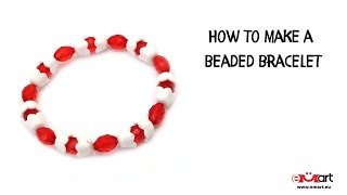 How to make a beaded bracelet 