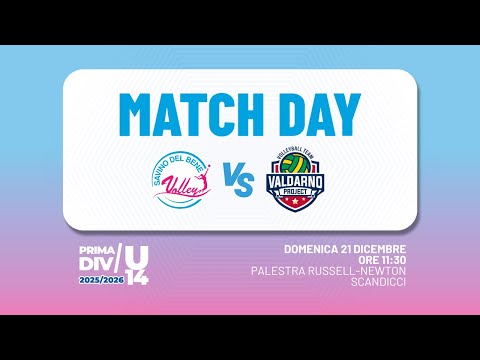 U14 - SDB Volley Youth vs Valdarno Project - 21/12/2025