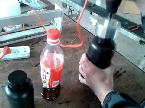 Electric Hand held Screw Round bottle Cap Capping Machine