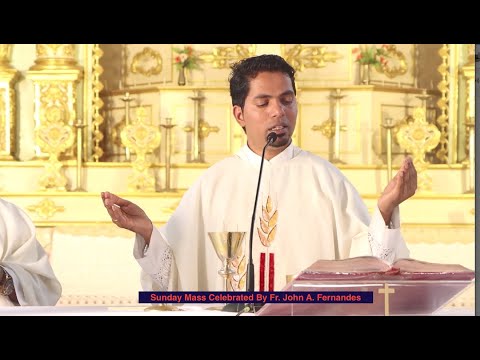 Sunday Mass Celebrated by Fr. John A. Fernandes on 14th June 2020