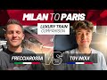 FIRST CLASS Train Comparison: Milan to Paris High Speed (Trenitalia vs SNCF)