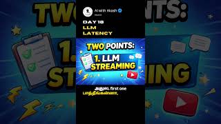 LLM Latency #aiwithakash #genai