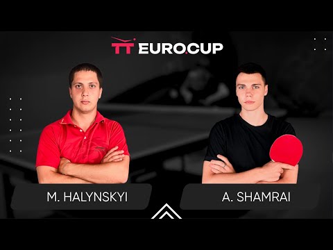 10:20 Mykola Halynskyi - Andrii Shamrai 03.04.2024 TT Euro.Cup Ukraine Elite. TABLE 4