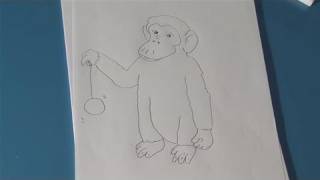 How To Sketch A Monkey