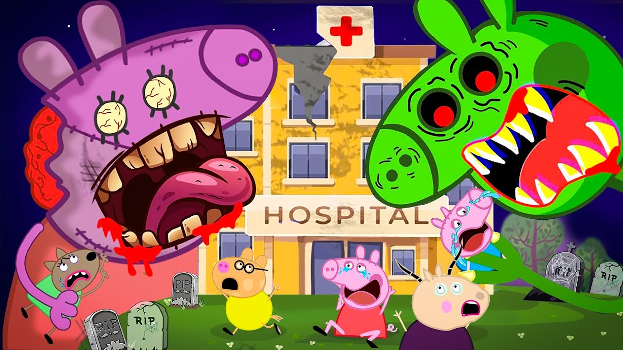Zombies Monster Attacks At The Hospital...!|| PEPPA PIG APOCALYPSE ANIMATION