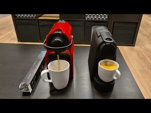 Nespresso Essenza Mini VS Inissia noise level difference