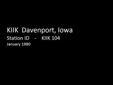 KIIK Davenport, IA  Aircheck - "Kick 104"  III