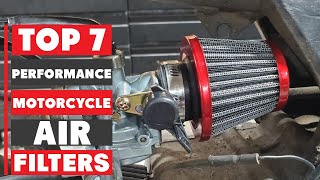 Top 7 Best Performance Motorcycle Air Filters in 2025