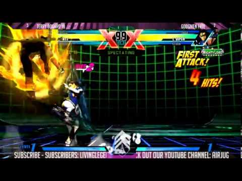 UMVC3 - FT10 - Terry Bogard 18 VS Godgiven Fate - @airjuggle