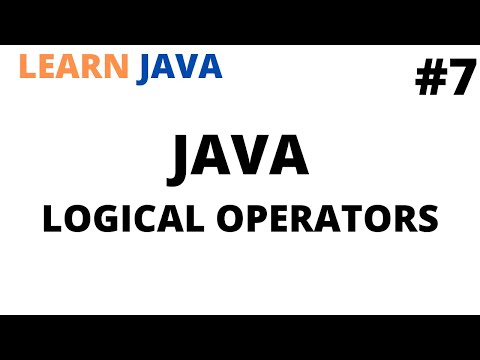 Learn Java Logical Operators Tutorial 7 Java Programming For Beginners Cool Techy Guy