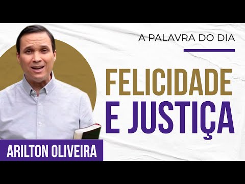 Arilton Oliveira | BLESSED ARE THOSE WHO HUNGER AND THIRST FOR JUSTICE