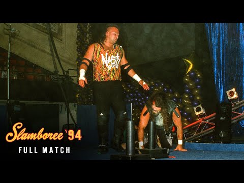 FULL MATCH: Nasty Boys vs. Cactus Jack & Kevin Sullivan | WCW Tag Team Title Match: Slamboree 1994