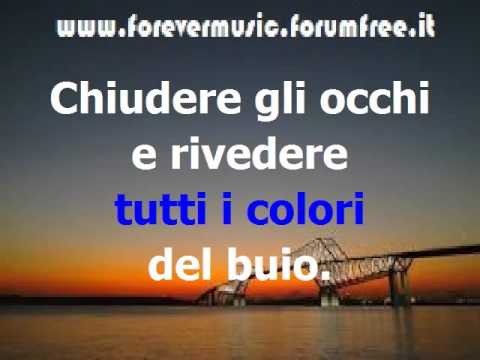 Roberto Vecchioni - I colori del buio - KARAOKE