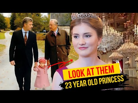 The Future Queen of Belgium | Princess Elisabeth's Journey Look at them 20 years later
