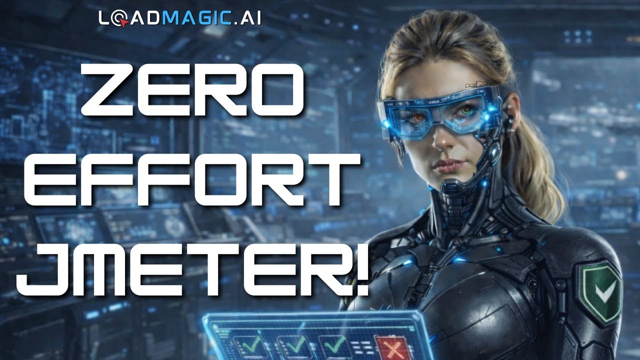 AI-Driven Performance Testing! Zero Effort, Best Practice JMeter Script by LoadMagic.ai!