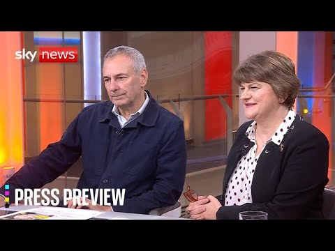 Sky News Press Preview | Kevin Maguire and Baroness Foster | Monday 12 January 2026