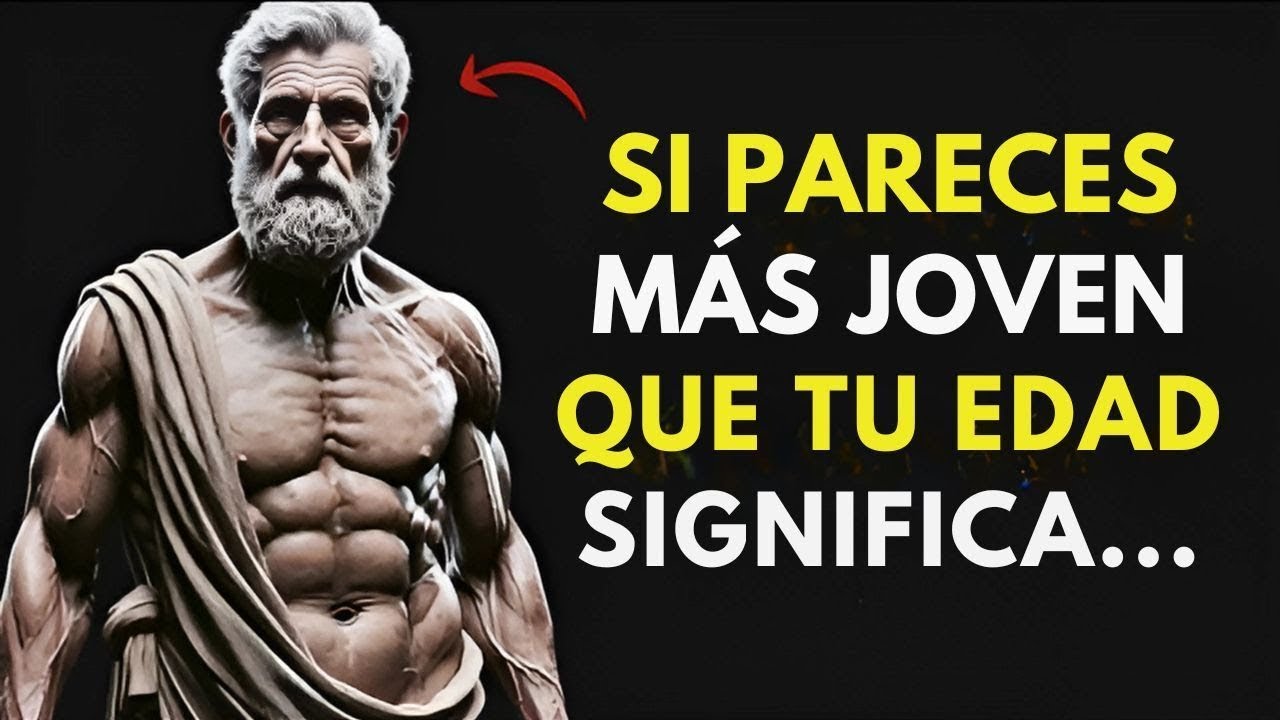 7 razones ocultas por las que pareces más joven de lo que eres | Filosofía estoica