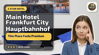 Main Hotel Frankfurt City Hauptbahnhof - This Place Feels Premium | Frankfurt am