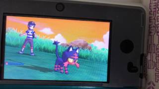 ポケモンサン3初めてのゲット！
