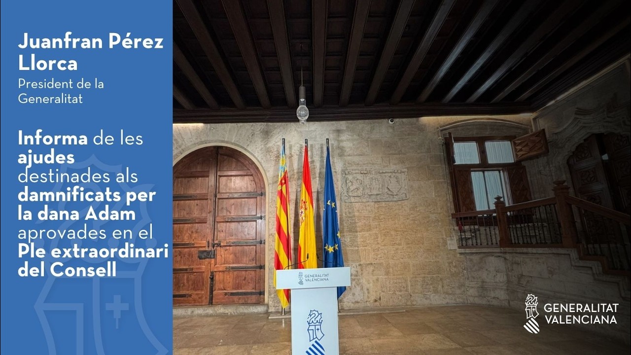 Directo: rueda de prensa tras el pleno del Consell