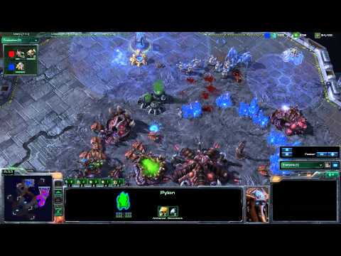 StarCraft 2 - Minigun [P] vs cSOchico [Z] ft. Matron StarCraft - Commentary