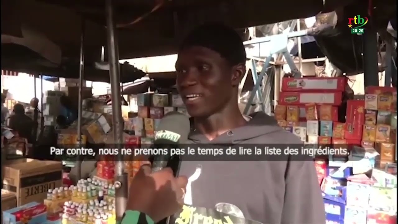 AES Actualités : le constat sur la consommation des boissons colorées au Mali