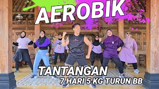 Download lagu AEROBIK TANTANGAN 7 HARI 5 KG TURUN BERAT BADAN mp3