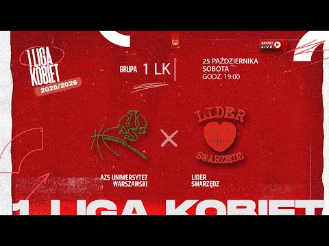 AZS Uniwersytet Warszawski - Lider Swarzędz (1 LK)