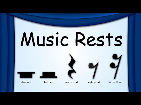 🎵 Music Rests Explained! 🎼 | Whole, Half, Quarter, Eighth & Sixteenth Rests | Green Bean's Music