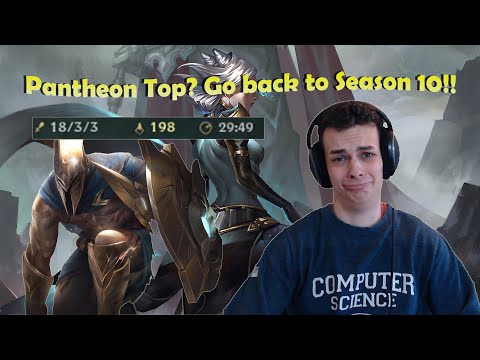 The lane bully gets lane bullied - S11 Camille vs Pantheon Top Gameplay
