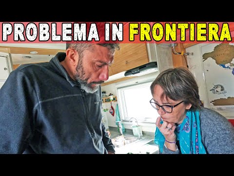 The WORST thing that could happen at the BORDER HAPPENED 😵 Let's try to get by 👮‍♀️