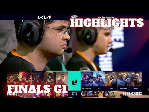FNC vs G2 - Game 1 Highlights | Grand Final LEC Summer 2024 Playoffs | Fnatic vs G2 Esports G1