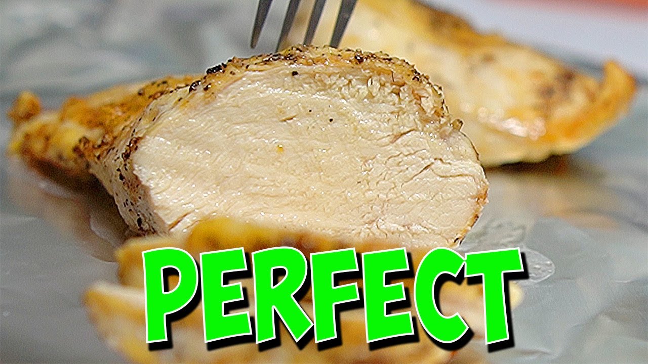 Perfect Chicken Breasts cooked in the air fryer